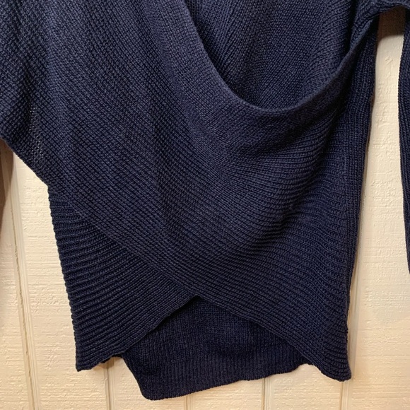Astr the Label wrap front sweater, size small. - Picture 3 of 4